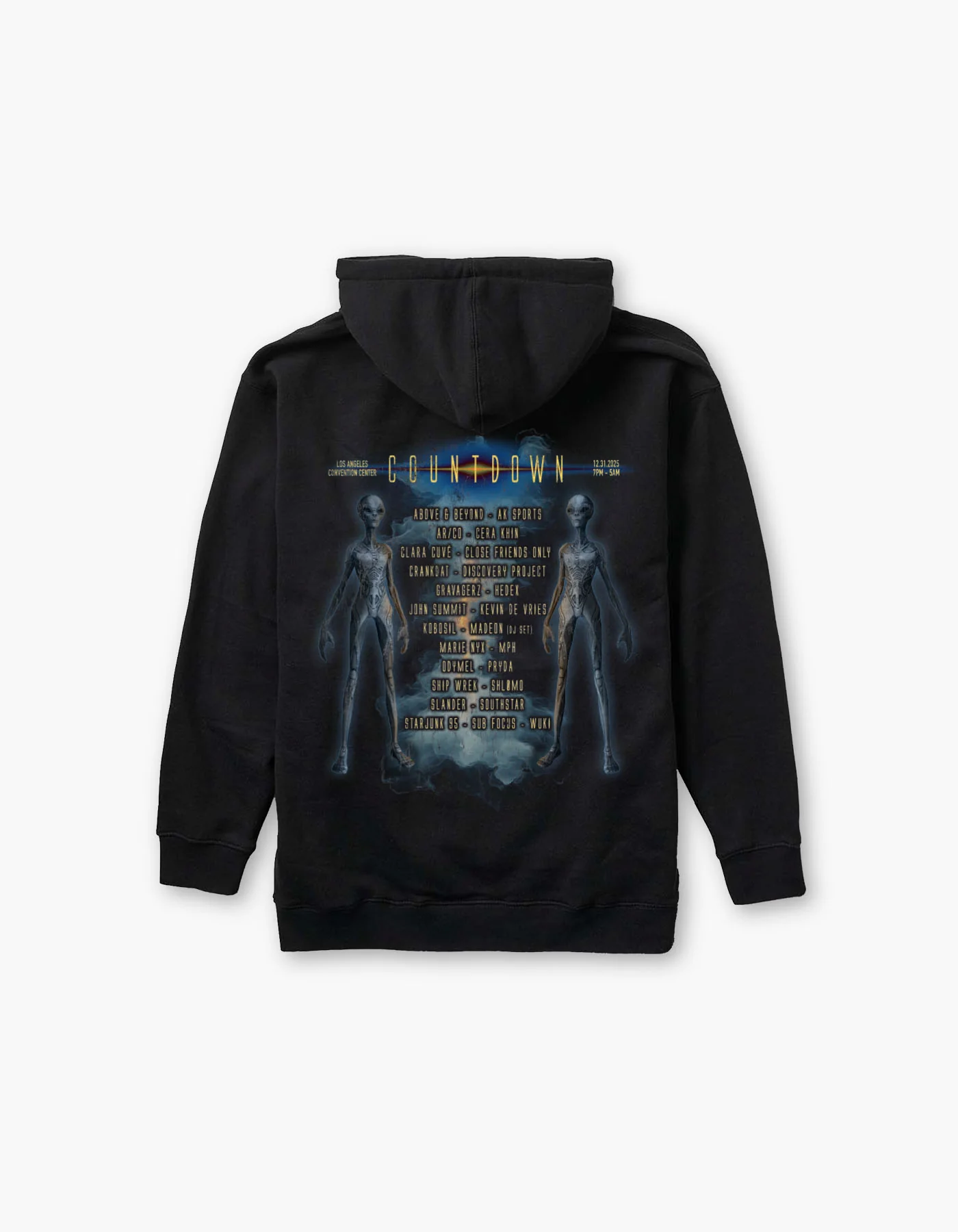 Countdown 2025 Lineup Hoodie - Image 2