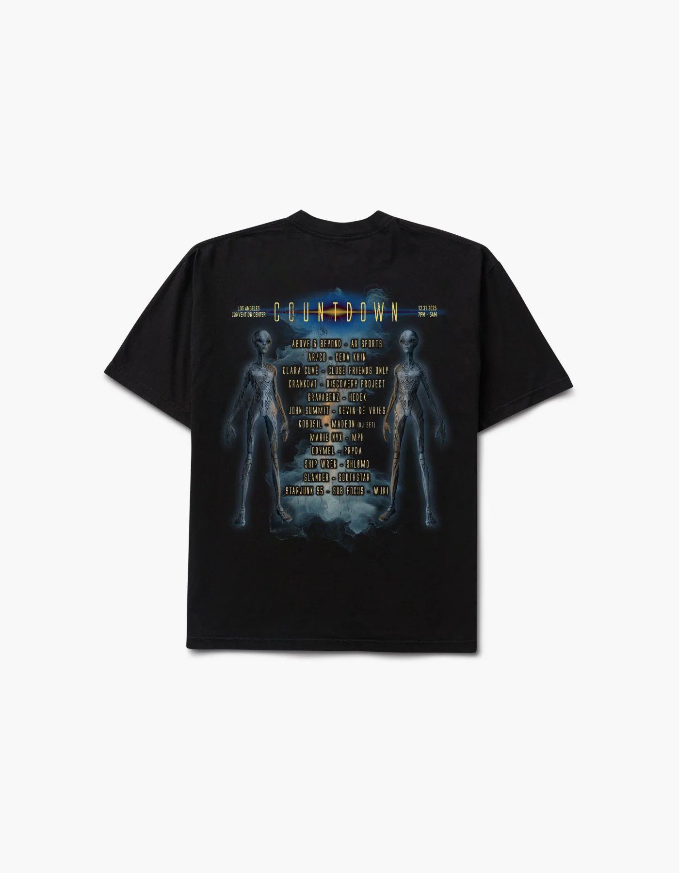 Countdown 2025 Lineup S/S Tee - Image 2