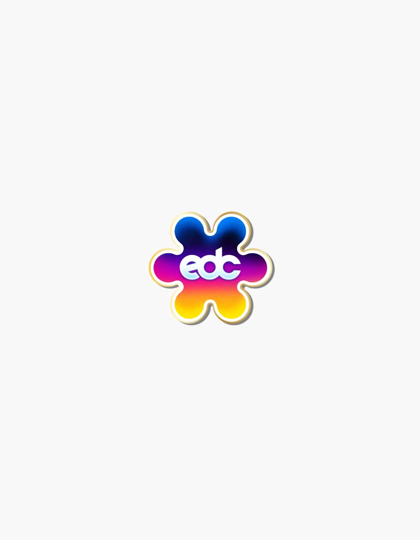 EDC 2026 Kinetic Journey Floral Pin - Image 2