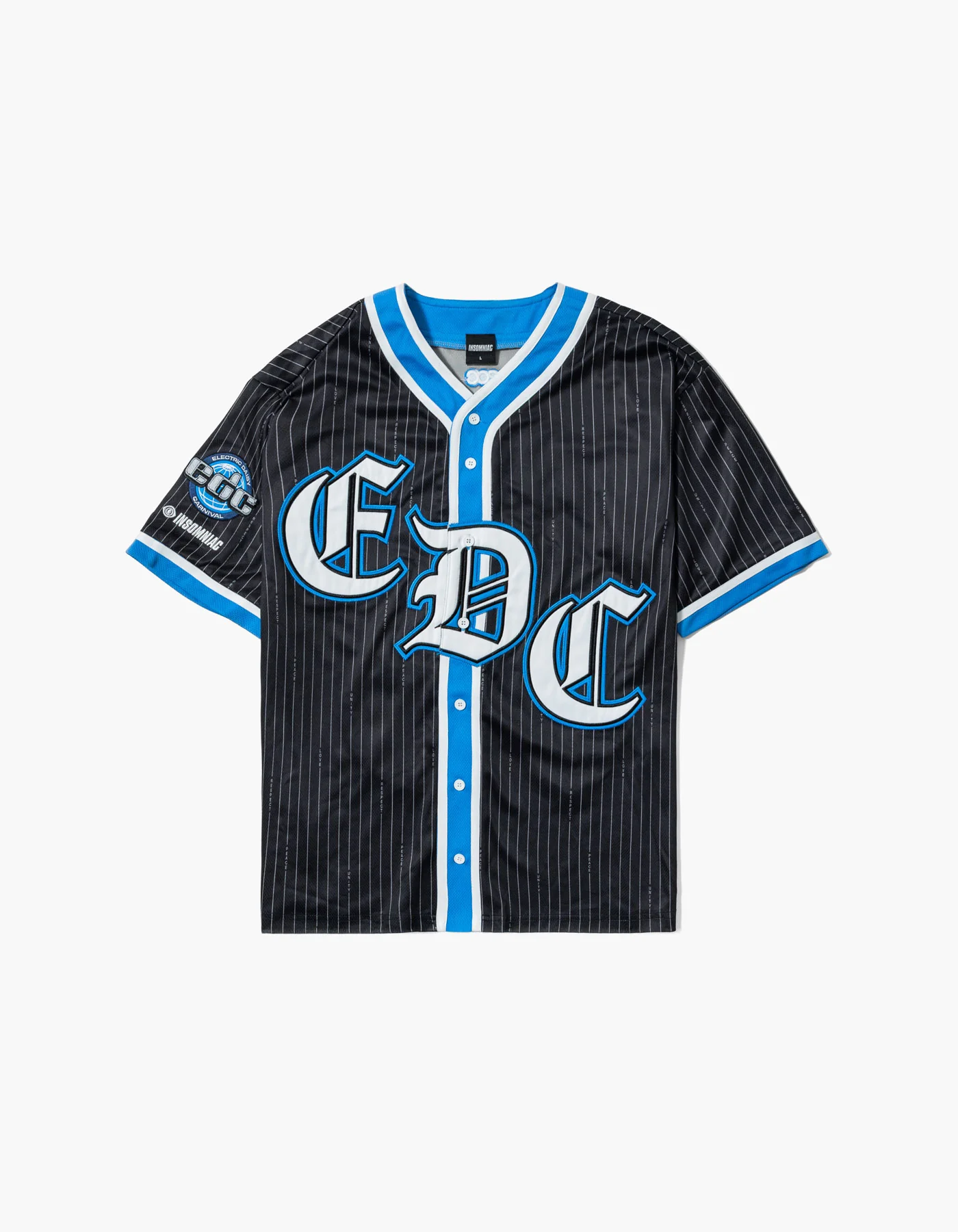 EDC Orlando Plur Stripes Baseball Jersey