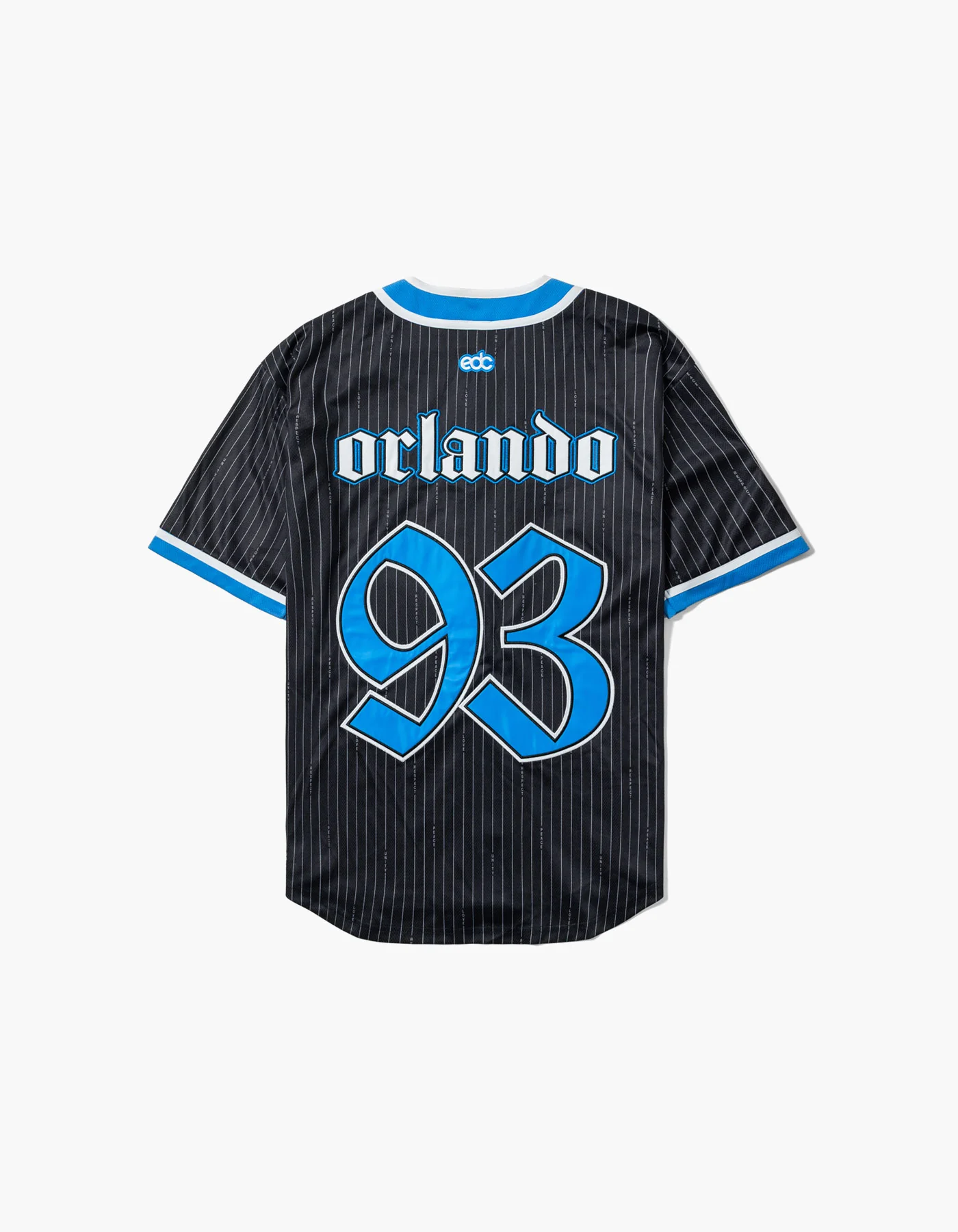 EDC Orlando Plur Stripes Baseball Jersey - Image 2