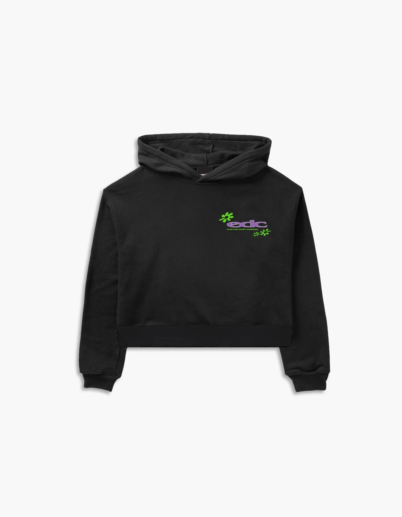 EDC 2026 Twisted Daisy Crop Hoodie