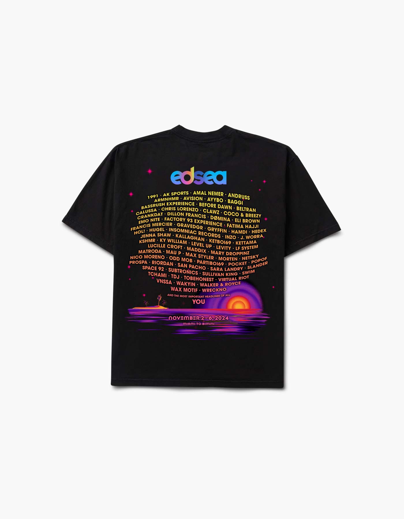 EDSea Seascape 2024 Lineup S/S Tee - Image 2