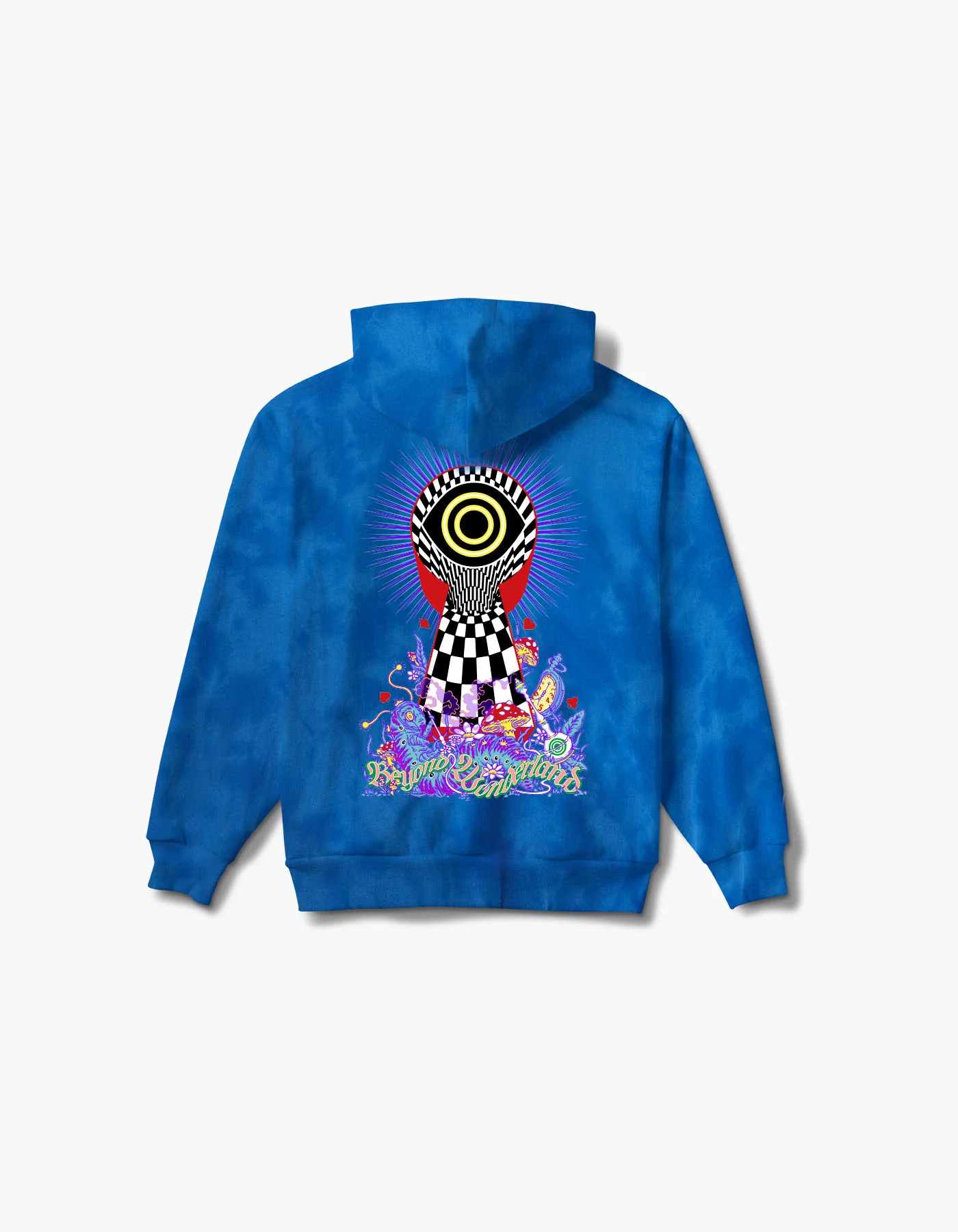Beyond Wonderland 2026 Entrance Tie Dye Hoodie - Image 2