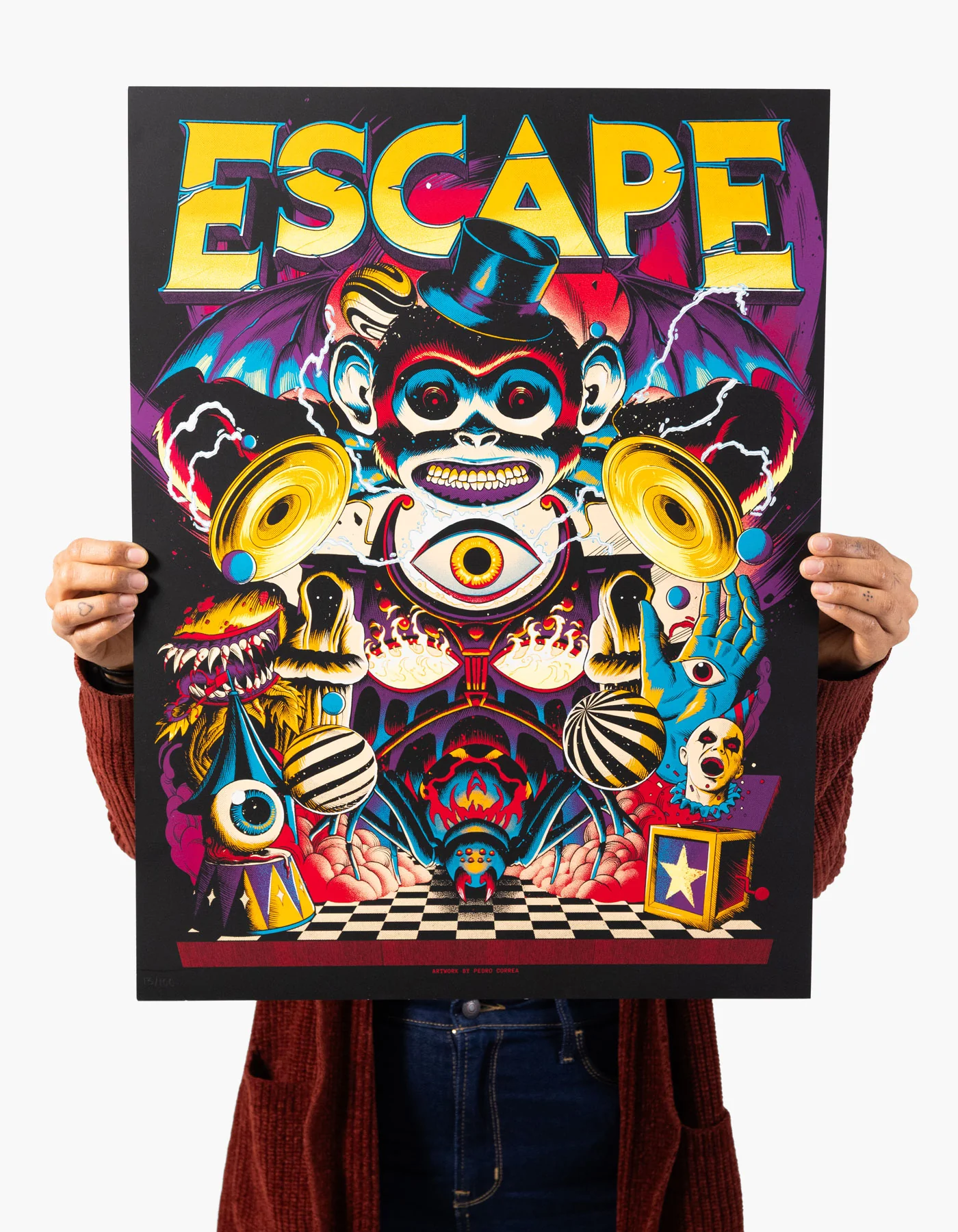 Psycho Cymbal Poster - Image 4