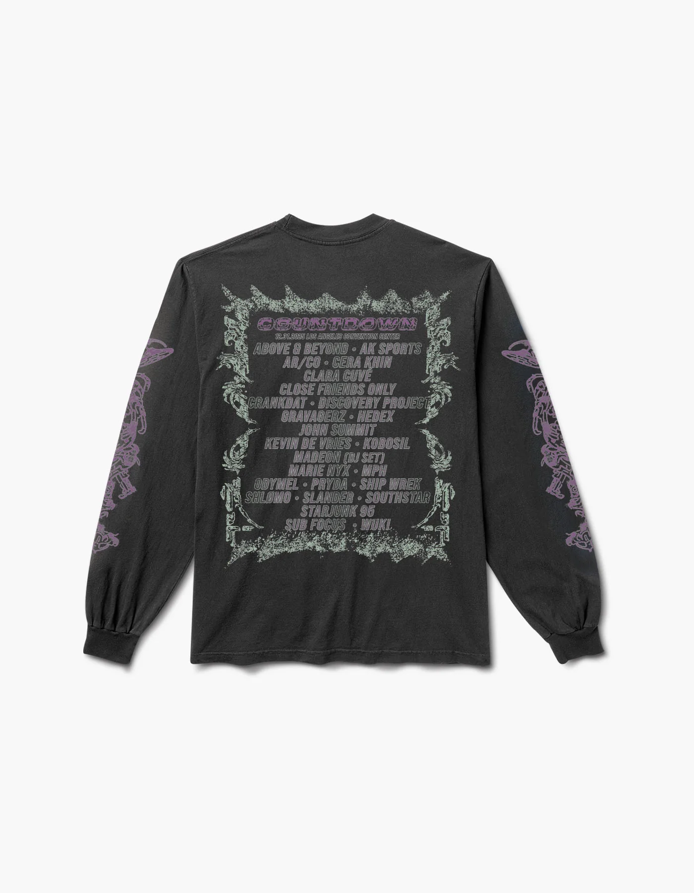 I Come In Peace 2025 Lineup L/S Tee - Image 2