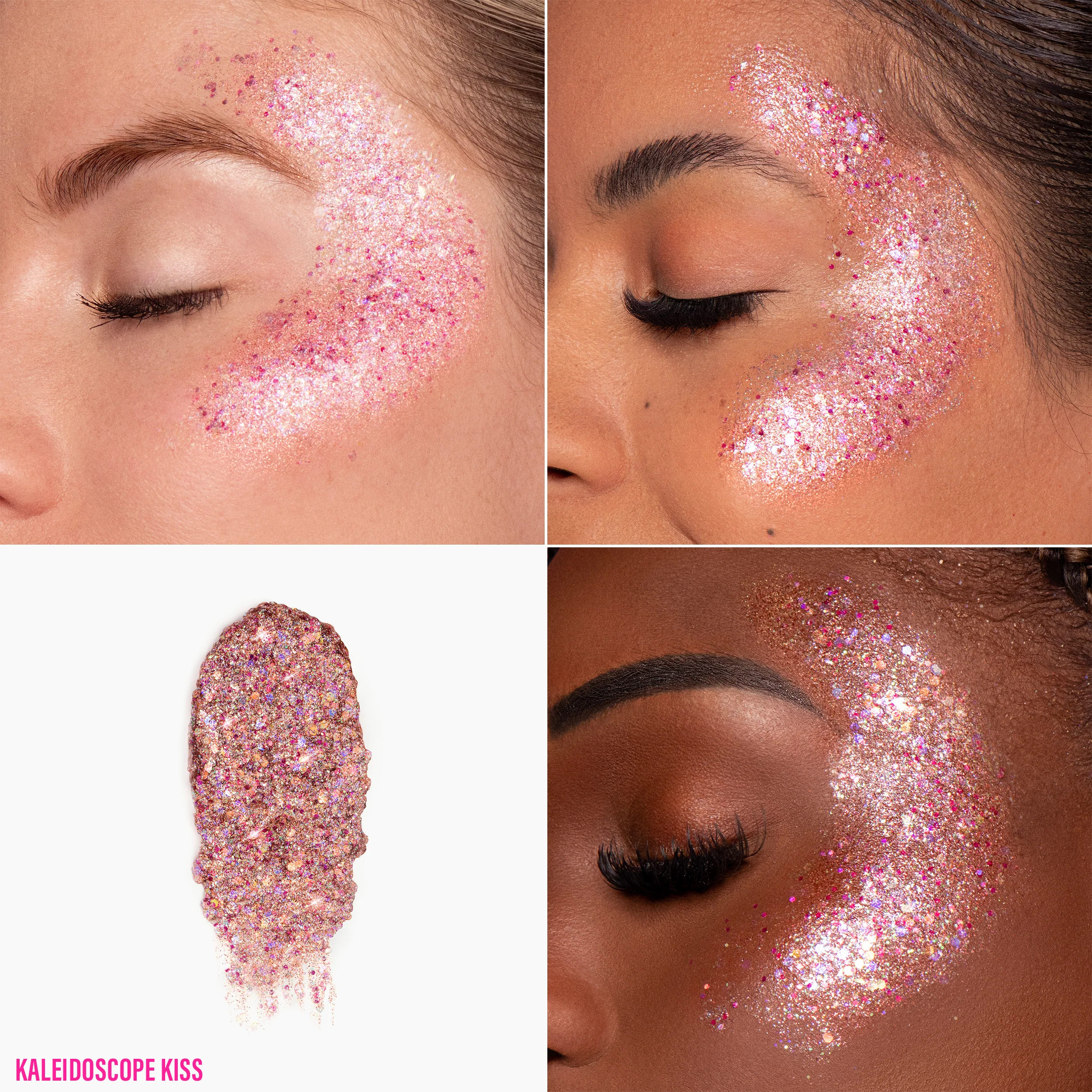 Kaleidoscope Kiss Face & Body Glitter - Image 3