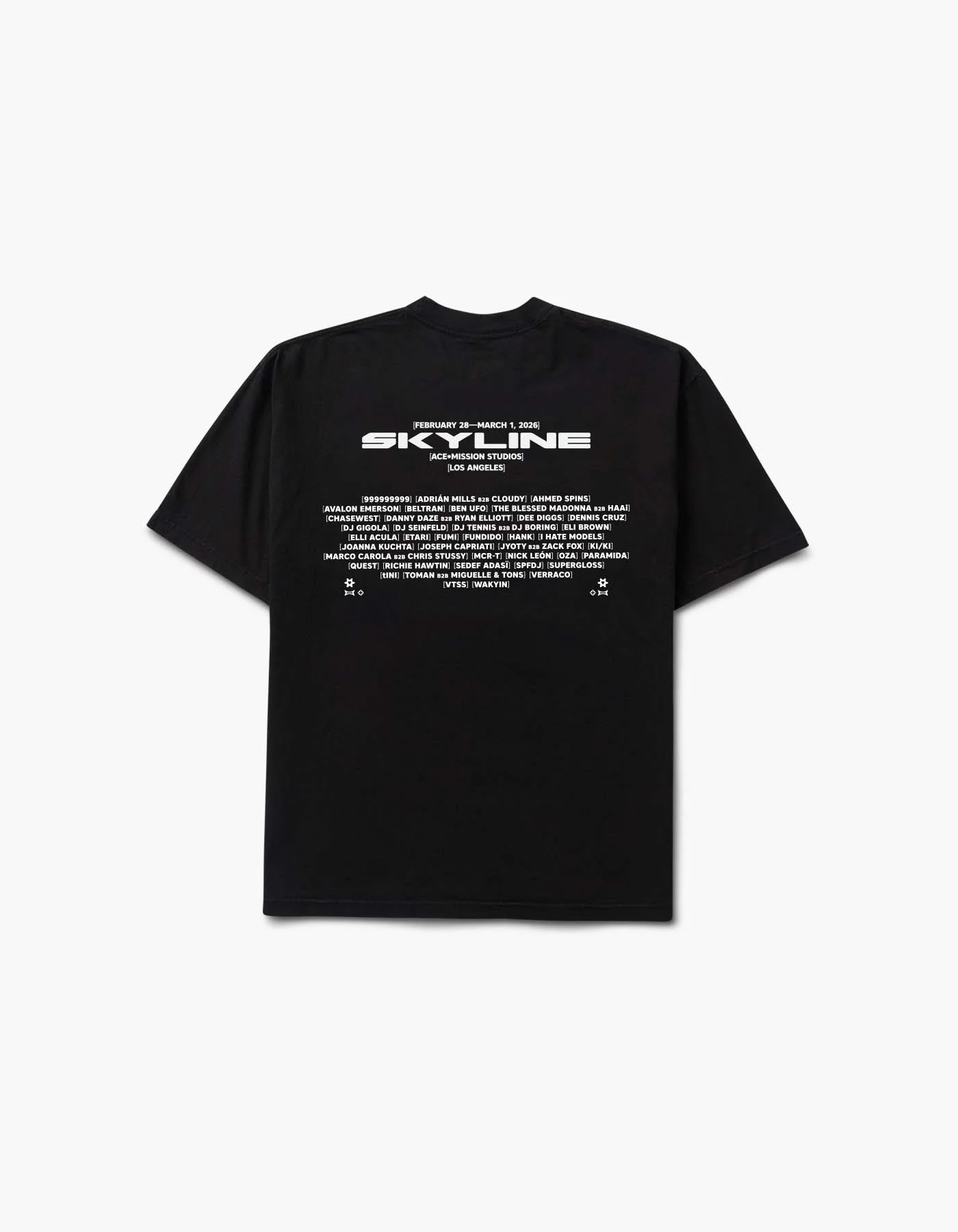 Skyline 2026 Lineup Short Sleeve Tee - Image 2