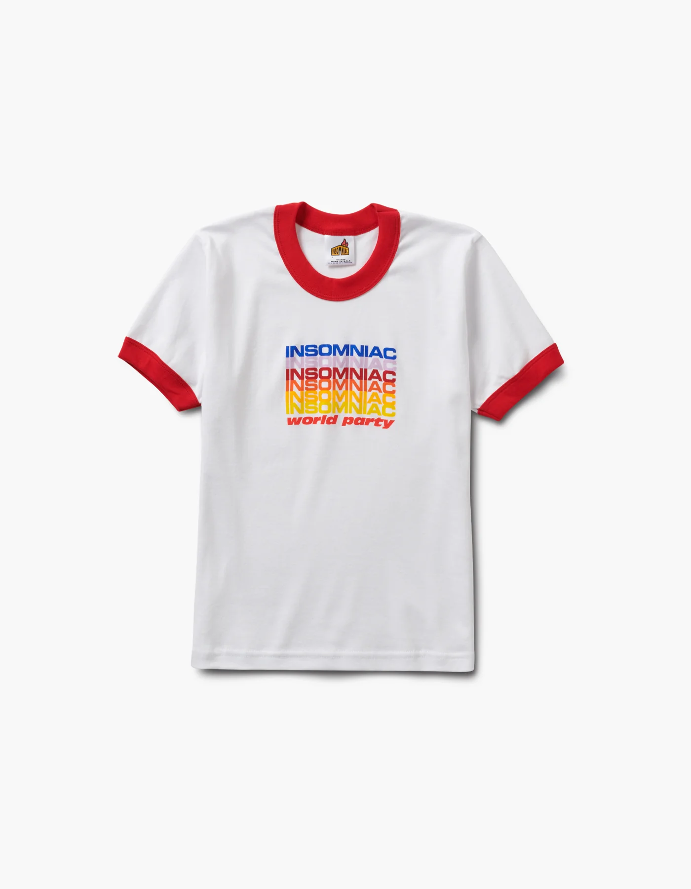 W World Party Ringer S/S Tee