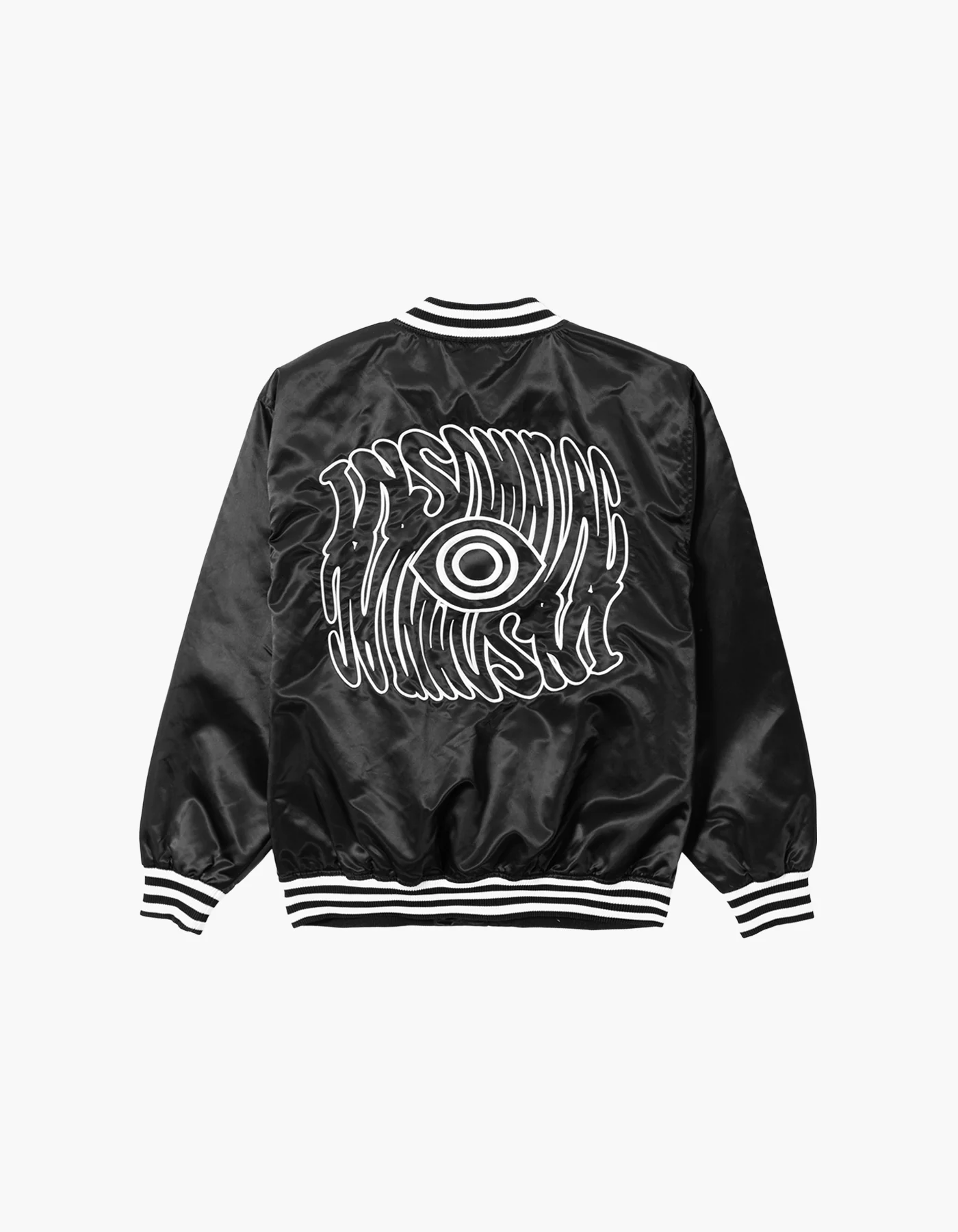 Wide Awake Satin Baseball Jacket - Image 2